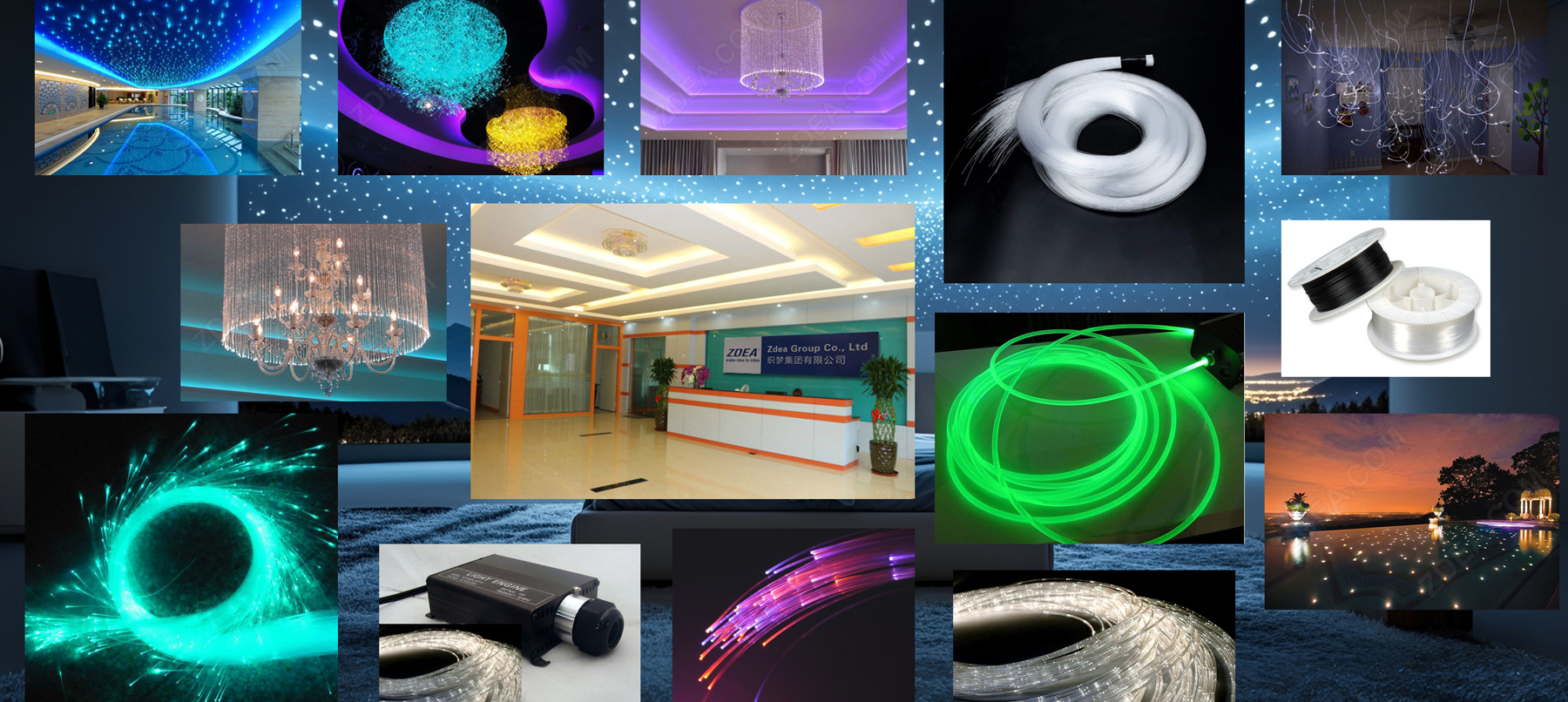 Fiber Optic Light Cable Wholesale Supplier, PMMA Fiber Optic